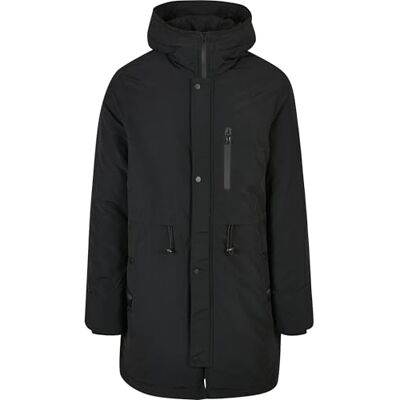 Urban Classics Herr Light Parka jacka, svart, M, svart, M Urban Classics Herr Light Parka jacka, svart, M, svart, M