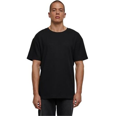 Urban Classics T-shirt för män Waffle Tee svart XXL, svart, XXL Urban Classics T-shirt för män Waffle Tee svart XXL, svart, XXL