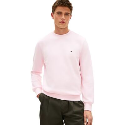 Tommy Hilfiger Essential Terry Crewneck MW0MW37237, rosa, M Tommy Hilfiger Essential Terry Crewneck MW0MW37237, rosa, M