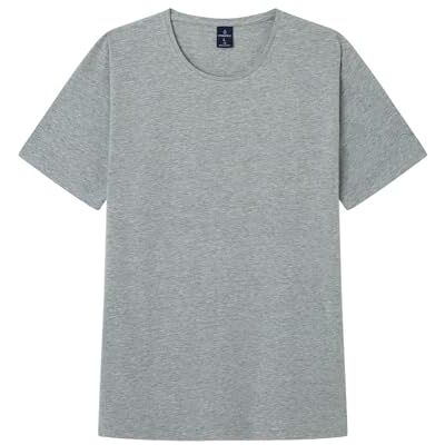 Springfield Herr T-shirt, gråmelerad, L Springfield Herr T-shirt, gråmelerad, L