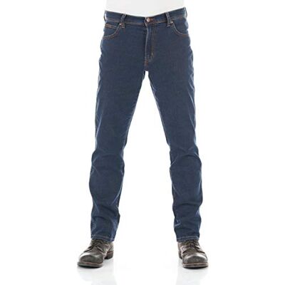Wrangler Herren Texas Slim Pants, Blue (Cross Game 11U), 33W / 32L Wrangler Herren Texas Slim Pants, Blue (Cross Game 11U), 33W / 32L