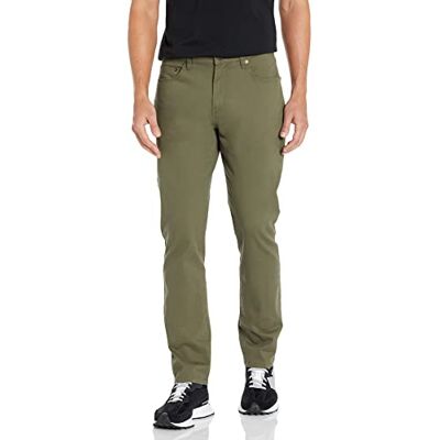 Amazon Essentials Herr Athletic-Fit 5-ficka stretch twill byxa (finns i stora och långa), olivfärgad, 42 B x 28 L Amazon Essentials Herr Athletic-Fit 5-ficka stretch twill byxa (finns i stora och långa), olivfärgad, 42 B x 28 L