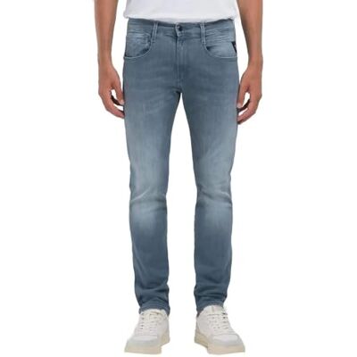 Replay Slim fit Jeans Anbass Hyperflex Eco Plus, 096 Medium Grey, 28W x 34L Replay Slim fit Jeans Anbass Hyperflex Eco Plus, 096 Medium Grey, 28W x 34L