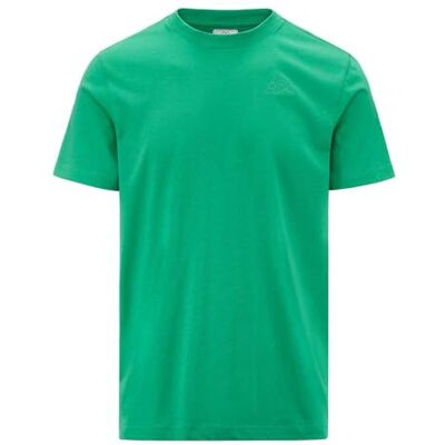 Kappa Cafers Slim Tee Bekväm och snygg teknisk T-shirt, Blarney Green och Freeze Green, Storlek 2XL Kappa Cafers Slim Tee Bekväm och snygg teknisk T-shirt, Blarney Green och Freeze Green, Storlek 2XL