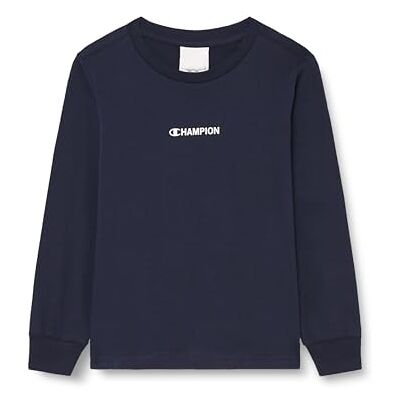 Champion Legacy pojkar, grafisk långärmad t-shirt, XS, blå, BLÅ, XS Champion Legacy pojkar, grafisk långärmad t-shirt, XS, blå, BLÅ, XS