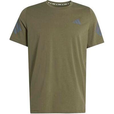adidas Mezczyzni ADI365 Running Climacool Iconic T-Shirt, olive strata, XS adidas Mezczyzni ADI365 Running Climacool Iconic T-Shirt, olive strata, XS