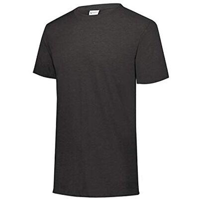 Augusta Sportswear herr Tri-Blend T-shirt svart ljung Augusta Sportswear herr Tri-Blend T-shirt svart ljung