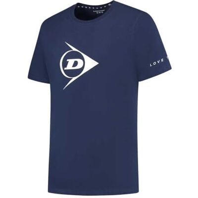Dunlop Essentials Promo T-shirt, Marinblå, M, BLÅ, M Dunlop Essentials Promo T-shirt, Marinblå, M, BLÅ, M