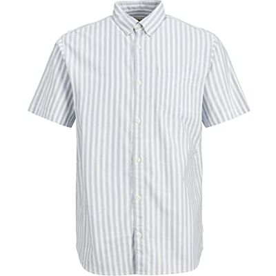 JACK & JONES Jcomarina randig skjorta Ss skjorta, Bergsvår/ränder: ränder, L JACK & JONES Jcomarina randig skjorta Ss skjorta, Bergsvår/ränder: ränder, L