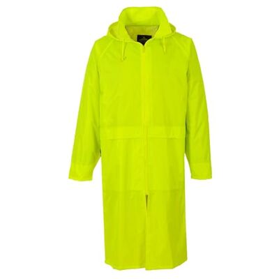 Portwest Classic Rain Coat, colorYellow Thall 3 XL Portwest Classic Rain Coat, colorYellow Thall 3 XL