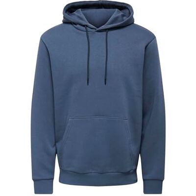 Only & Sons Onsceres Hoodie Sweat Noos, Vintage Indigo, L Only & Sons Onsceres Hoodie Sweat Noos, Vintage Indigo, L