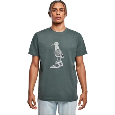 Tee T-shirt herr, Flaska grön, L Tee T-shirt herr, Flaska grön, L