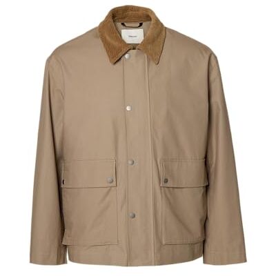 SELECTED MEN SELECTED Män Slhkyle Cotton JKT Noos, Weathered Teak, x_l, Weathered Teak, XL SELECTED MEN SELECTED Män Slhkyle Cotton JKT Noos, Weathered Teak, x_l, Weathered Teak, XL