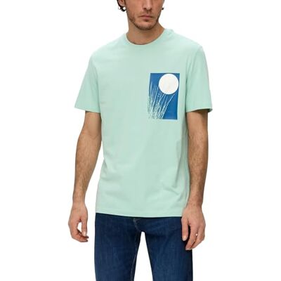 s.Oliver T-shirt med tryck fram, 65 d2, 3XL s.Oliver T-shirt med tryck fram, 65 d2, 3XL