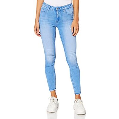 ONLY Dam smala jeans, Blå (ljusblå denim ljusblå denim), 58/XS/L ONLY Dam smala jeans, Blå (ljusblå denim ljusblå denim), 58/XS/L