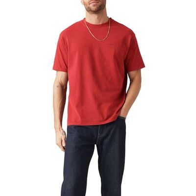 Levi's Herr Red Tab Vintage T-shirt, Plaggfärg jalapeno, XL Levi's Herr Red Tab Vintage T-shirt, Plaggfärg jalapeno, XL
