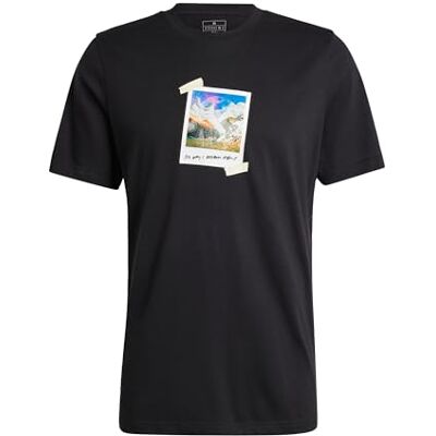 adidas För Män All Day I Dream About... Graphic Tee, Black, XL adidas För Män All Day I Dream About... Graphic Tee, Black, XL