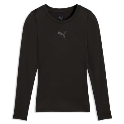 PUMA teamLIGA26 Baselayer Tee LS Jr, 140, Svart PUMA teamLIGA26 Baselayer Tee LS Jr, 140, Svart