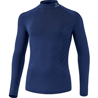 Erima unisex vuxen Athletic Långärmad tröja med polokrage funktionsunderkläder (2252115), new navy, S Erima unisex vuxen Athletic Långärmad tröja med polokrage funktionsunderkläder (2252115), new navy, S
