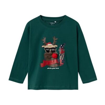 NAME IT pojkar Nmmrcandy Nreg Ls Top Box långärmad skjorta, Botanisk trädgård, 92 NAME IT pojkar Nmmrcandy Nreg Ls Top Box långärmad skjorta, Botanisk trädgård, 92
