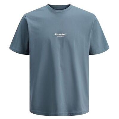 JACK & JONES Jjesoho Tee Ss Crew Neck Noos, Blå Mirage, XXL JACK & JONES Jjesoho Tee Ss Crew Neck Noos, Blå Mirage, XXL