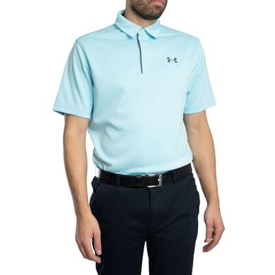 Under Armour herr UA Tech™ Polo Toppar, Stream//Pitch Grå, M Under Armour herr UA Tech™ Polo Toppar, Stream//Pitch Grå, M