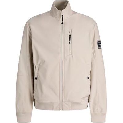 JACK & JONES Jjeparker Softshell Bomber Sn, Moonbeam, x_s JACK & JONES Jjeparker Softshell Bomber Sn, Moonbeam, x_s