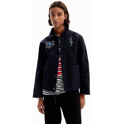 Desigual herr CHAQ_Roland, blå, XXL Desigual herr CHAQ_Roland, blå, XXL