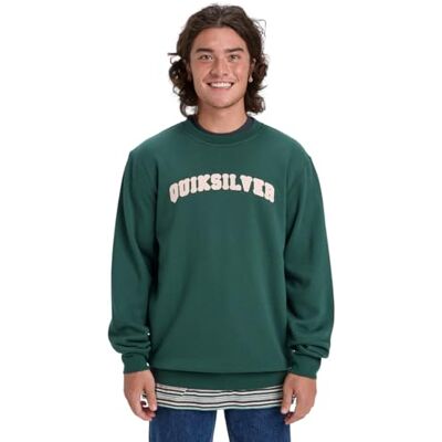 Quiksilver Grafisk Crew Multi S fleecetröja Quiksilver Grafisk Crew Multi S fleecetröja
