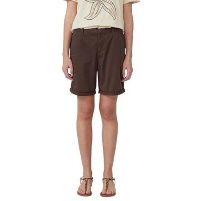 s.Oliver Shorts med flätat bälte och garmentfärg, Mocka, 38 s.Oliver Shorts med flätat bälte och garmentfärg, Mocka, 38