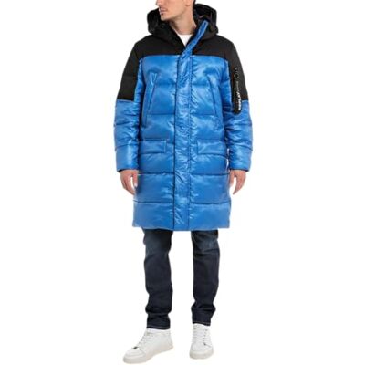 Replay Vinterrock för män, 279 Royal, XXL Replay Vinterrock för män, 279 Royal, XXL