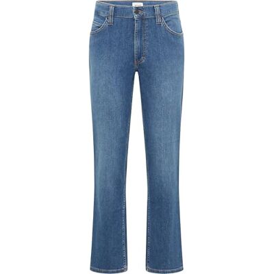 MUSTANG Herrjeans, byxor, stil, sparkdräkt, rak, Mellanblå, 36W / 34L MUSTANG Herrjeans, byxor, stil, sparkdräkt, rak, Mellanblå, 36W / 34L