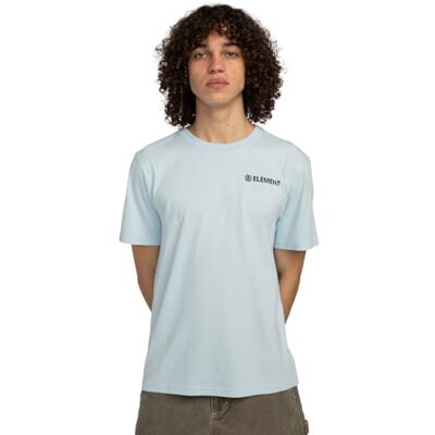 Element T-shirt BLAZIN CHEST SS unga män blå S Element T-shirt BLAZIN CHEST SS unga män blå S