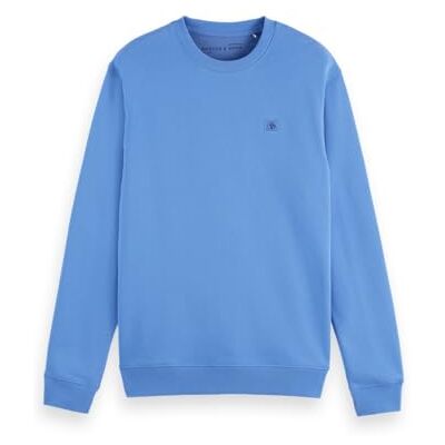 Scotch & Soda Seasonal Core sweatshirt med normal passform, Blå hätta 410, L Scotch & Soda Seasonal Core sweatshirt med normal passform, Blå hätta 410, L
