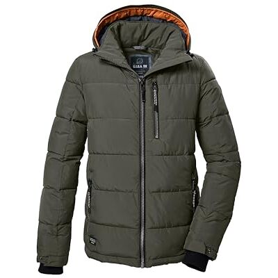 G.I.G.A. DX herr quiltad jacka/funktionell jacka med dragkedja huva GW 27 MN QLTD JCKT, mörk olivgrön, 3XL, 41870-000 G.I.G.A. DX herr quiltad jacka/funktionell jacka med dragkedja huva GW 27 MN QLTD JCKT, mörk olivgrön, 3XL, 41870-000