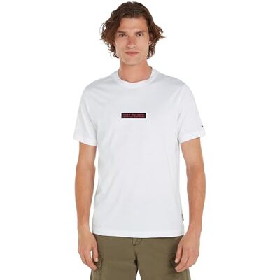 Tommy Hilfiger herr monotypbox t-shirt S/S t-shirts, vit, XXL, Vitt, XXL Tommy Hilfiger herr monotypbox t-shirt S/S t-shirts, vit, XXL, Vitt, XXL