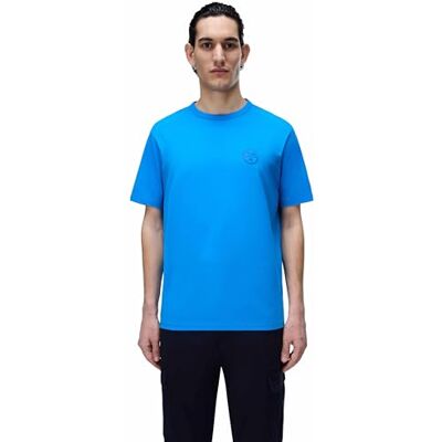 Napapijri Sendil Blå Kortärmad T-shirt, Fransk blå B2w, L Napapijri Sendil Blå Kortärmad T-shirt, Fransk blå B2w, L