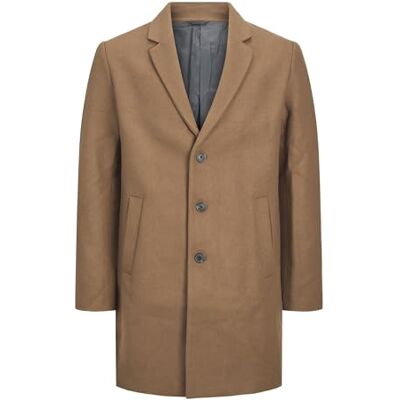 JACK & JONES Wool Coat Wool Coat, Khaki, S JACK & JONES Wool Coat Wool Coat, Khaki, S
