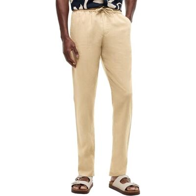 Tommy Hilfiger Harlem Po Sorona Linen Mw0mw42336 Byxor Chino, Beige, W38/L32 Herr Tommy Hilfiger Harlem Po Sorona Linen Mw0mw42336 Byxor Chino, Beige, W38/L32 Herr