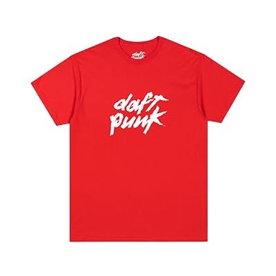 Daft Punk Unisex Dp Retail Crest Logo Tee Röd Påfyllning, Röd, L Daft Punk Unisex Dp Retail Crest Logo Tee Röd Påfyllning, Röd, L