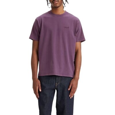 Levi's herr röd flik vintage t-shirt, Gd Vintage Violett, XS Levi's herr röd flik vintage t-shirt, Gd Vintage Violett, XS