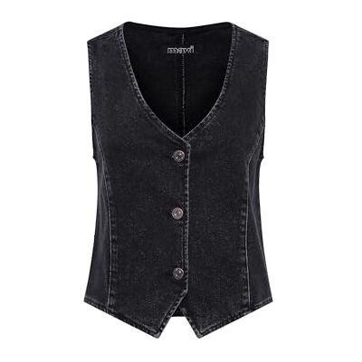Mavi VELA väst, mörk smoke denim, L, blå, L Mavi VELA väst, mörk smoke denim, L, blå, L