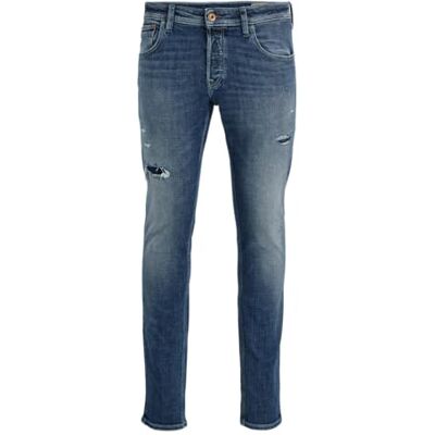 JACK & JONES Jjiglenn Jjcole Ge 972 Sn, Blå denim, 33W / 36L JACK & JONES Jjiglenn Jjcole Ge 972 Sn, Blå denim, 33W / 36L