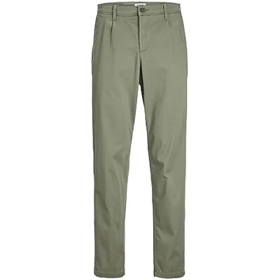 JACK & JONES Jpstbill Jjbowie Pleated Noos chinos, Djupt ljus grön, 31W / 32L JACK & JONES Jpstbill Jjbowie Pleated Noos chinos, Djupt ljus grön, 31W / 32L