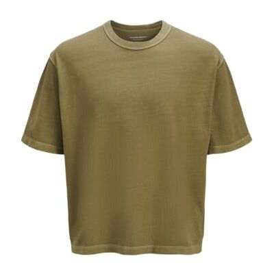 JACK & JONES Jorporto Pigment Tee Ss Crew Neck, Cedar, S JACK & JONES Jorporto Pigment Tee Ss Crew Neck, Cedar, S