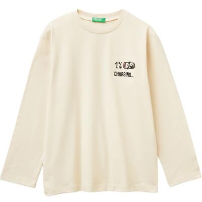 United pojkar M/L 3eg9c10r9 T-shirt, beige, 140 cm United pojkar M/L 3eg9c10r9 T-shirt, beige, 140 cm