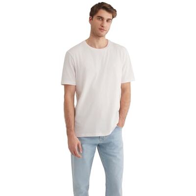 Mavi Herr Crew Neck Tee T-shirt, Shrinking Lila, M, Shrinking Violet, M Mavi Herr Crew Neck Tee T-shirt, Shrinking Lila, M, Shrinking Violet, M