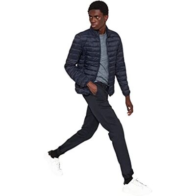 Teddy Smith Herr Homme Pantalon Pallas Chino svettfärgade byxor, Mörk marinblå, 31W Teddy Smith Herr Homme Pantalon Pallas Chino svettfärgade byxor, Mörk marinblå, 31W