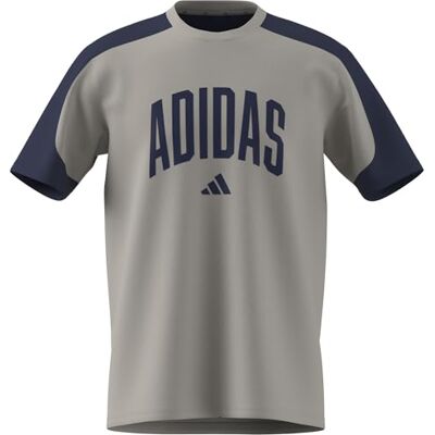 adidas Mezczyzni COLLEGIATE T-SHIRT, wonder alumina/dark blue, L Extra Tall adidas Mezczyzni COLLEGIATE T-SHIRT, wonder alumina/dark blue, L Extra Tall