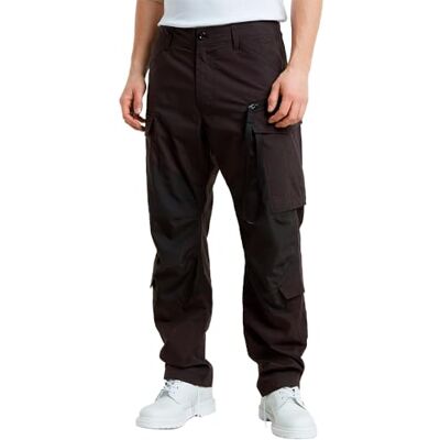 G-STAR RAW G-STAR Herr Rovic Zip 3D lösa byxor för män, Svart (Dk Black D25219-d308-6484), 32W / 34L G-STAR RAW G-STAR Herr Rovic Zip 3D lösa byxor för män, Svart (Dk Black D25219-d308-6484), 32W / 34L